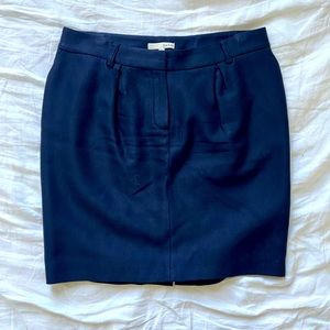 *Ba&sh* Navy Mini Skirt